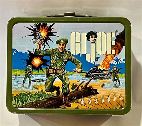 circa 1960 mattel-hasbro g.i joe metal lunch box|758 results for gi joe metal lunch box .